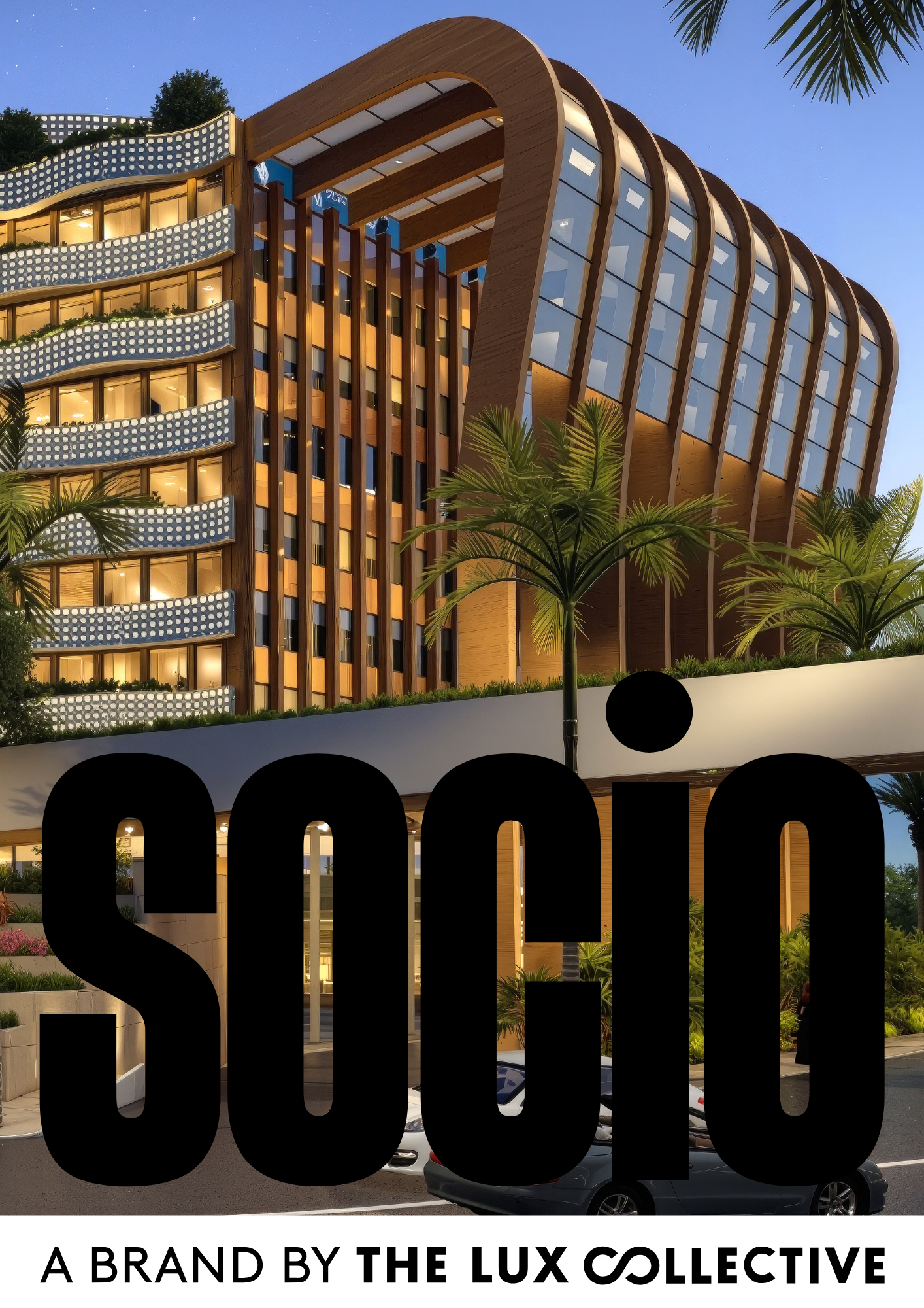 Yenaier Tower Exterior — Sultan Haitham City Muscat Oman